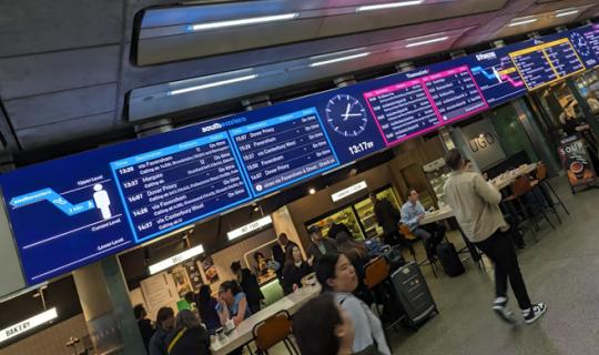 St Pancras International RGB improves passenger management