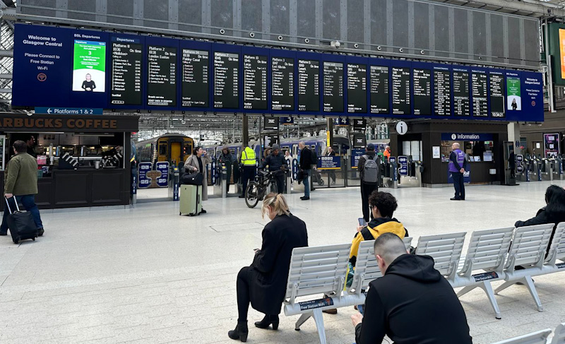 Scottish stations display renewals